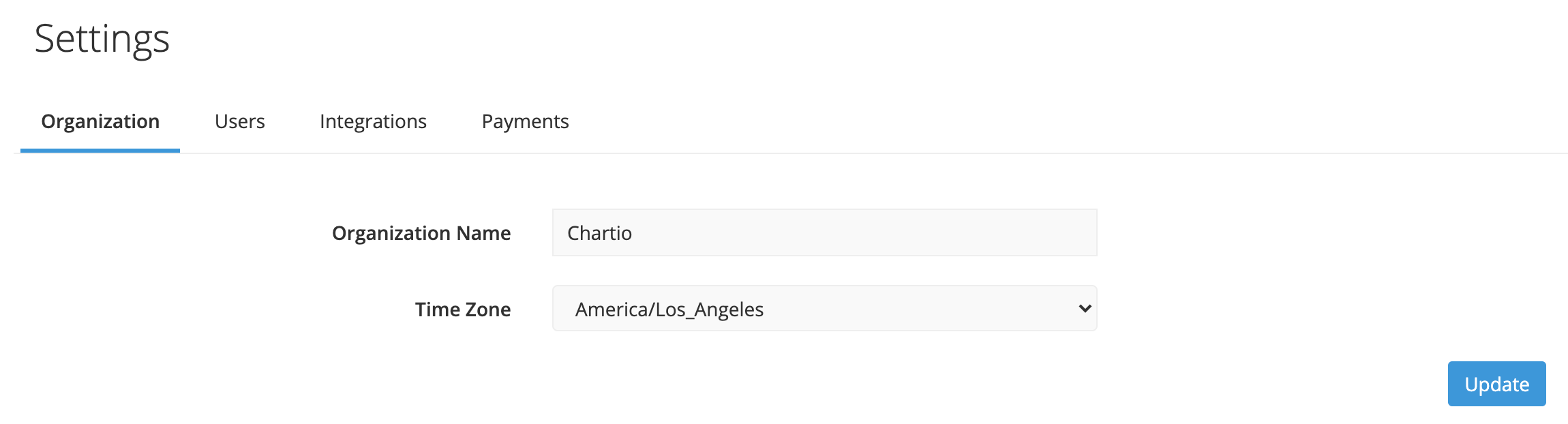 Set the time zone in your account settings