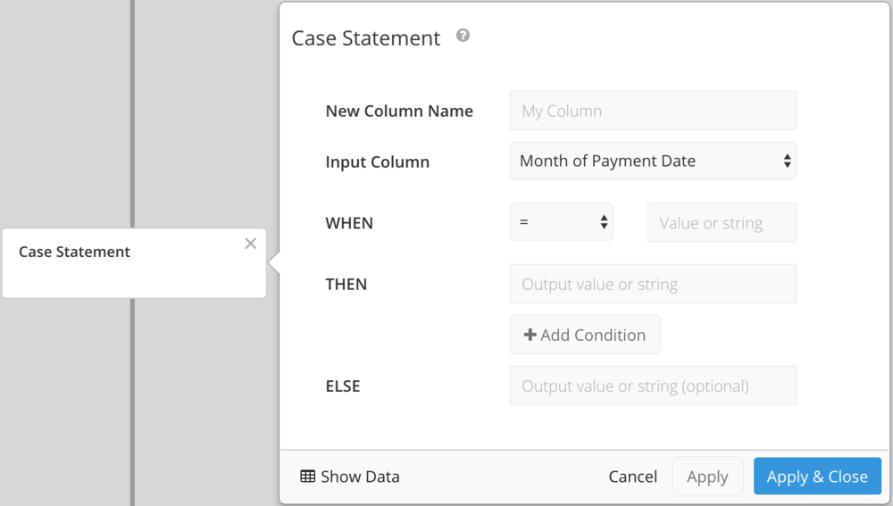 Case Statement Step