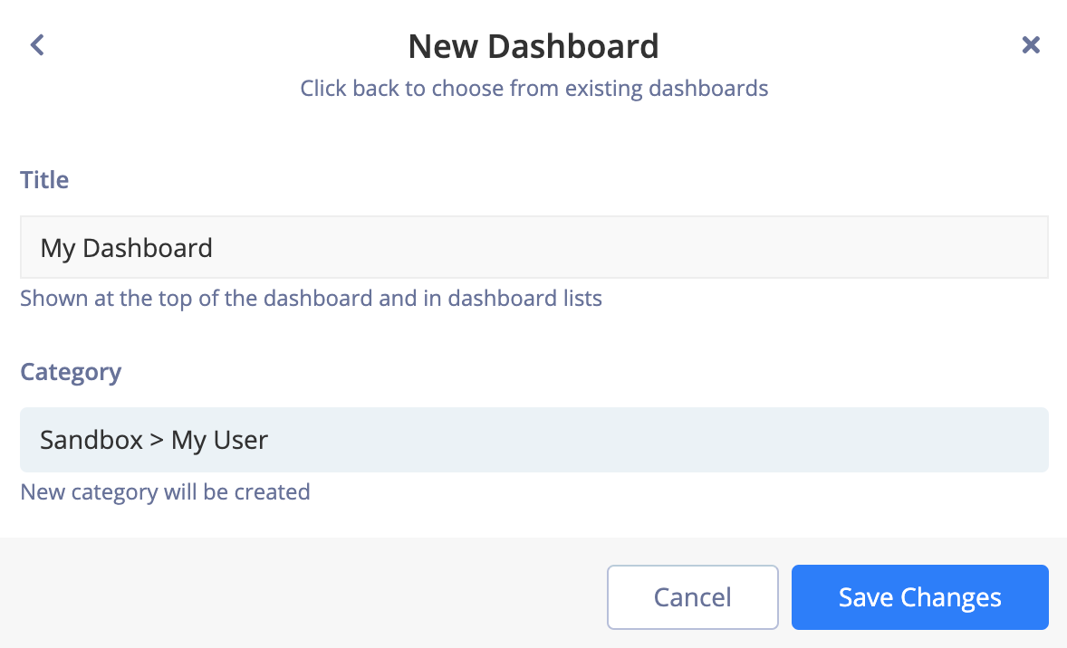 Cloning chart to a new dashboard