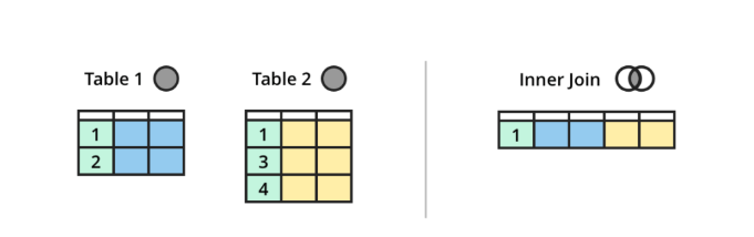 SQL inner join explained on Data School