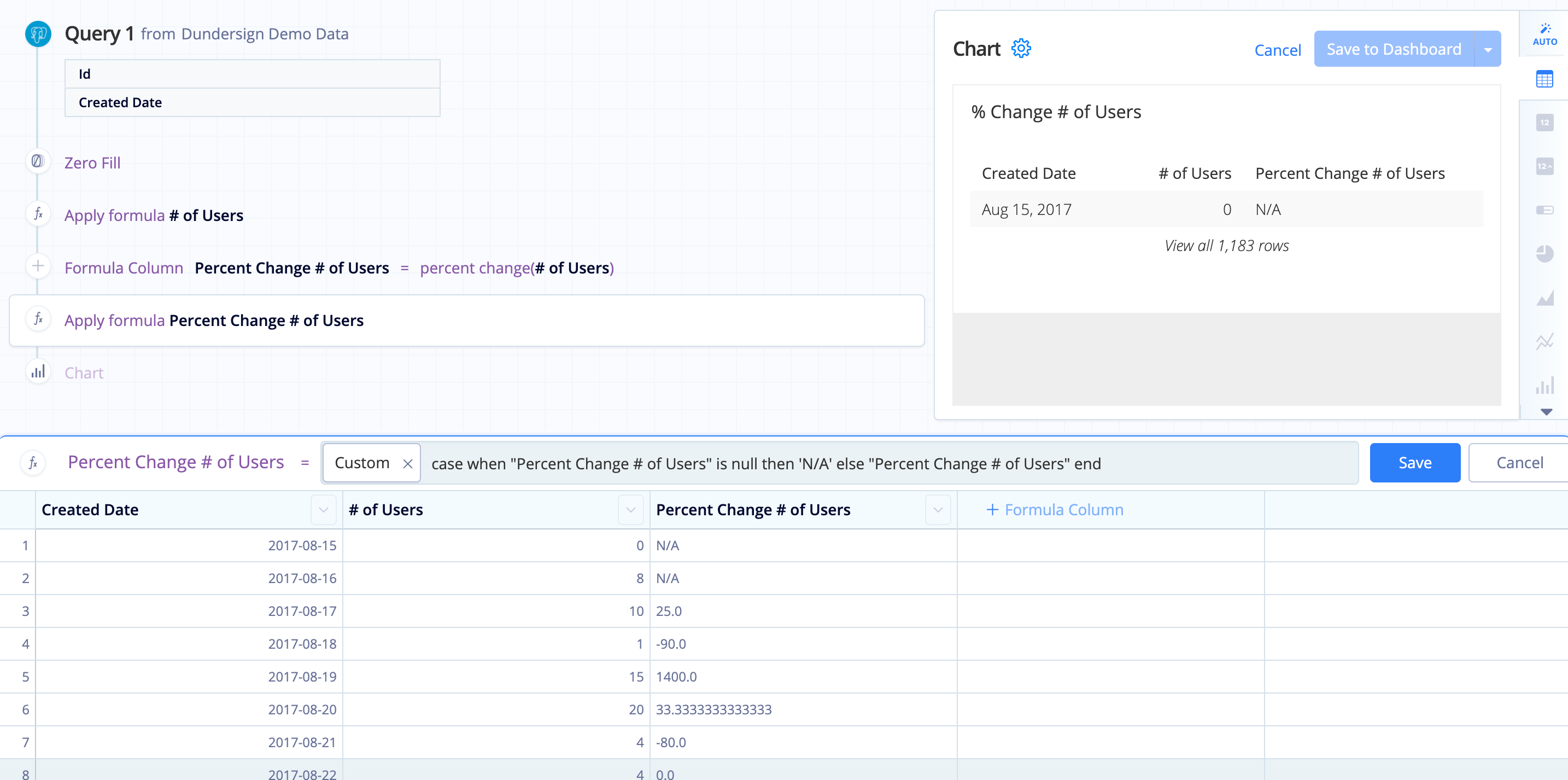 Replace NULL values