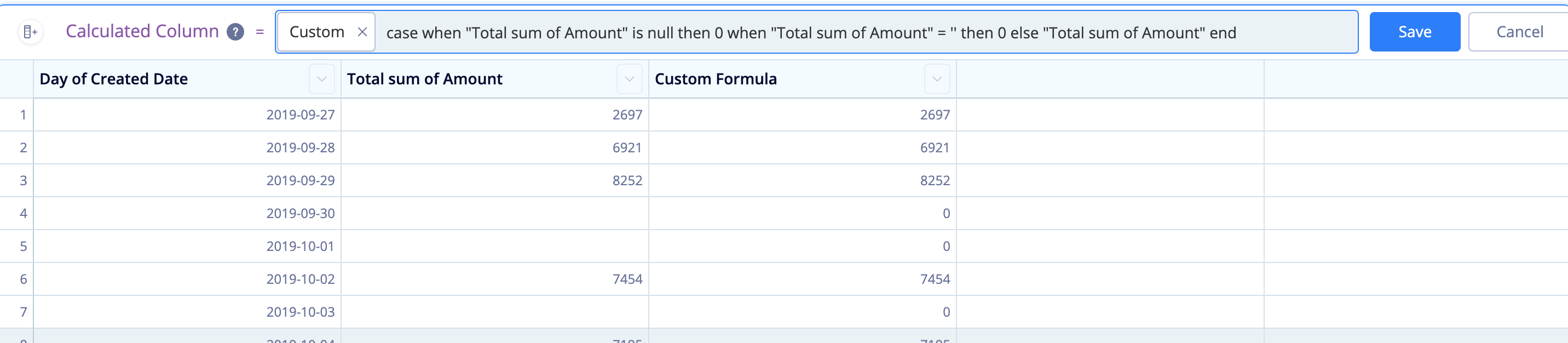 Case statement to replace NULLs and blanks