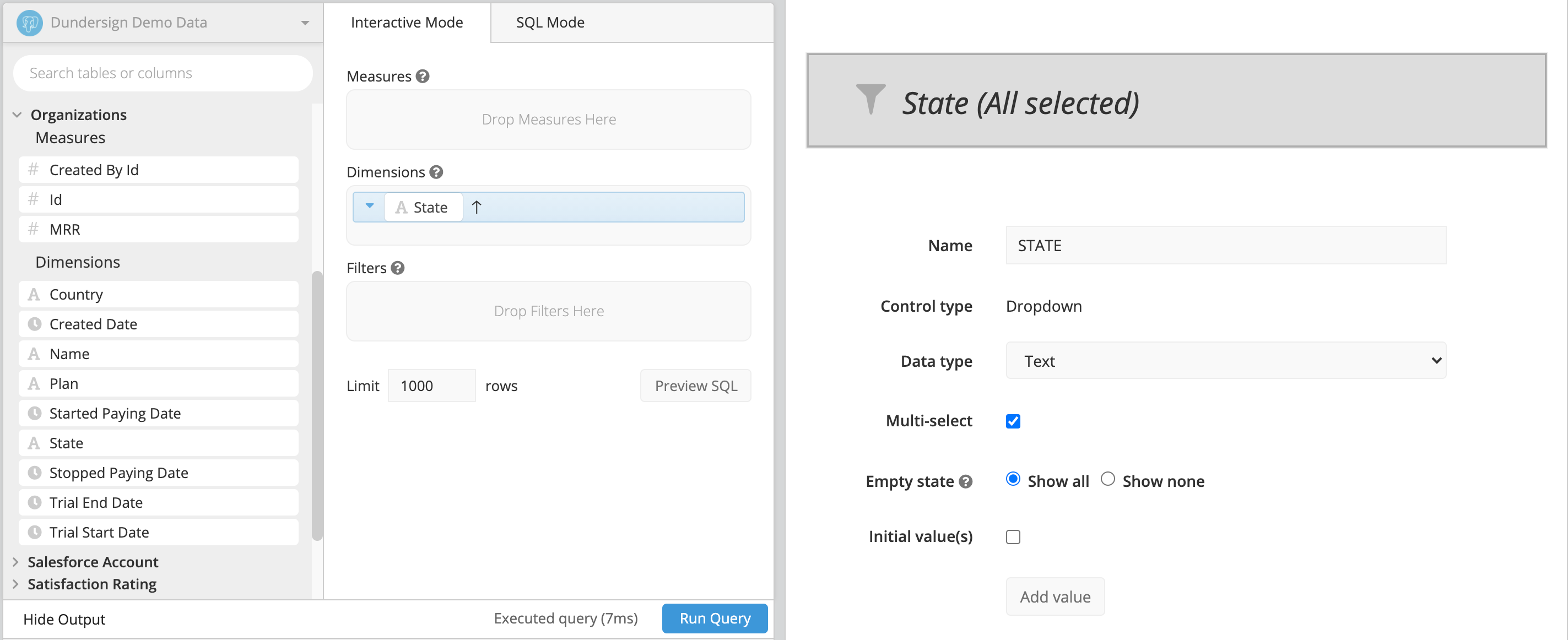 State Dropdown