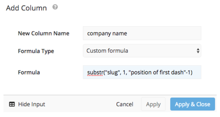 Obtain a substring from a string